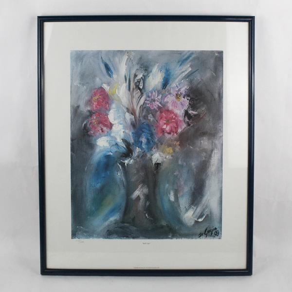 DeGrazia Art And Cultural Foundation "Ted" DeGrazia "Still Life" Print 1985