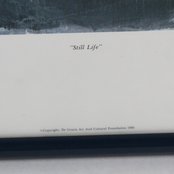 DeGrazia Art And Cultural Foundation "Ted" DeGrazia "Still Life" Print 1985