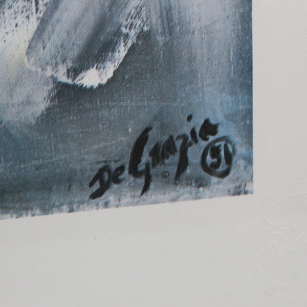 DeGrazia Art And Cultural Foundation "Ted" DeGrazia "Still Life" Print 1985