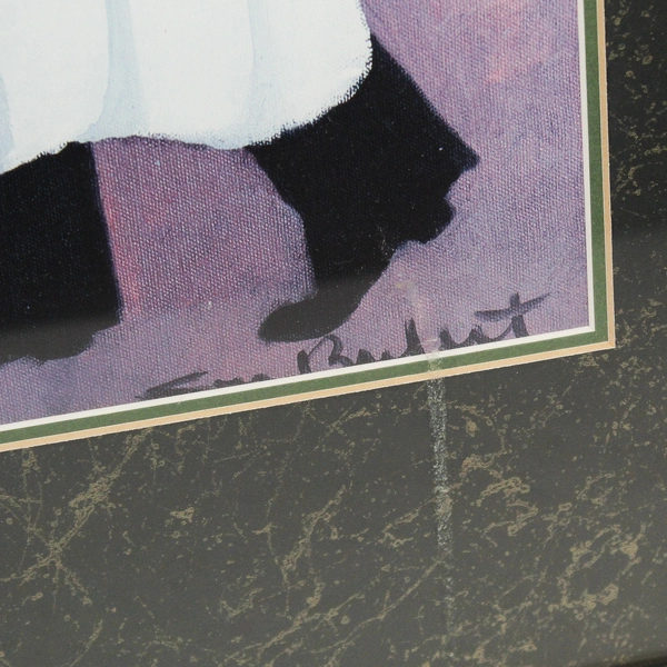 Framed Print "Charge of the Flower Bottle Brigade" by Guy Buffet