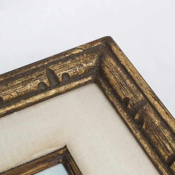 Winter Landscape Original Oil Painting Agness Hunger Framed