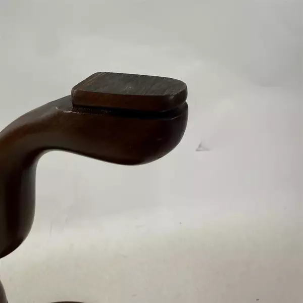 Vintage Ethan Allen Mahogany Wood Georgian Pedestal End Table 