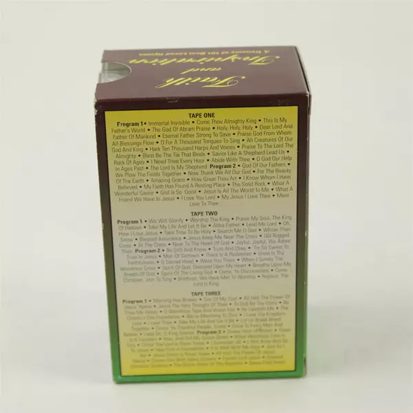 Faith & Inspiration: Treasury of 101 Best Loved Hymns Cassette Set of 3