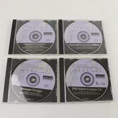 Instant Stitch Discs 1-4 Set Untested