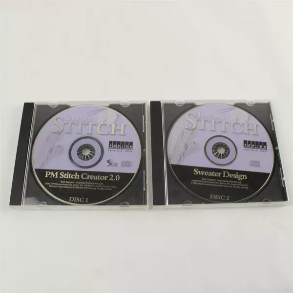 Instant Stitch Discs 1-4 Set Untested