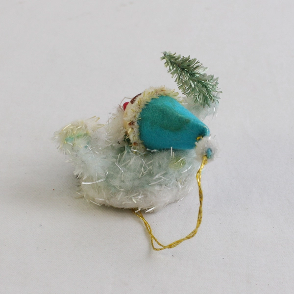 Vintage Wooden Boy Christmas Tree Hanging Ornament