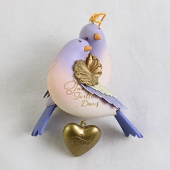 Hallmark Keepsakes Two Turtle Doves Christmas Ornament 2012 No Box
