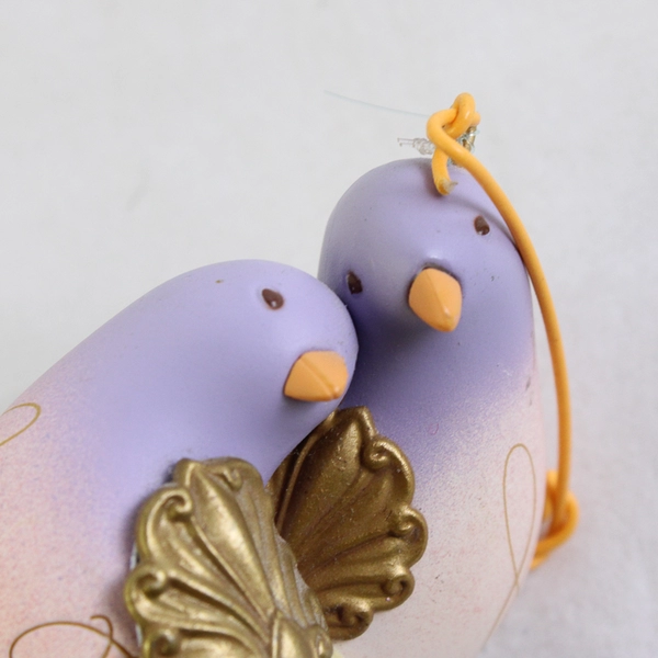 Hallmark Keepsakes Two Turtle Doves Christmas Ornament 2012 No Box