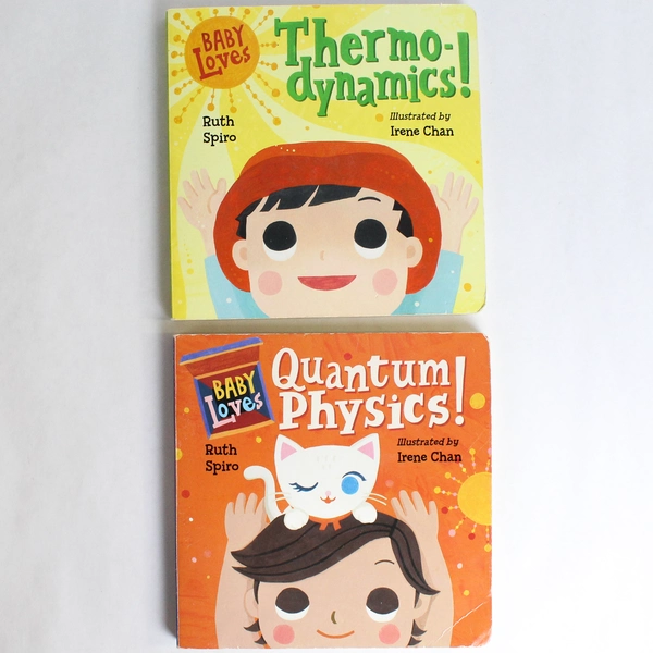 Lot of 2 Baby Loves Science Children's Hardcover Books by Ruth Spiro