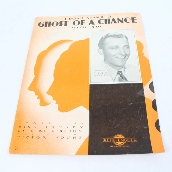 Lot Of 4 Vintage Sheet Music 1933 My Moonlight Madonna Orchids In The Moonlight