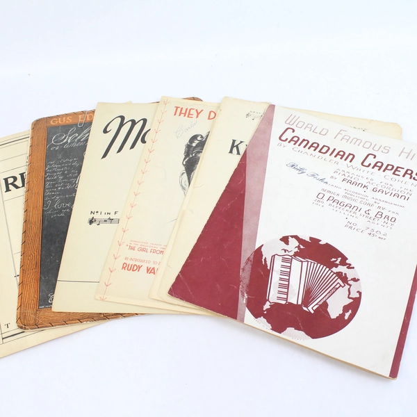 Lot Of 6 Antique Sheet Music 1904 - 1915 Requiem School Days Macushla