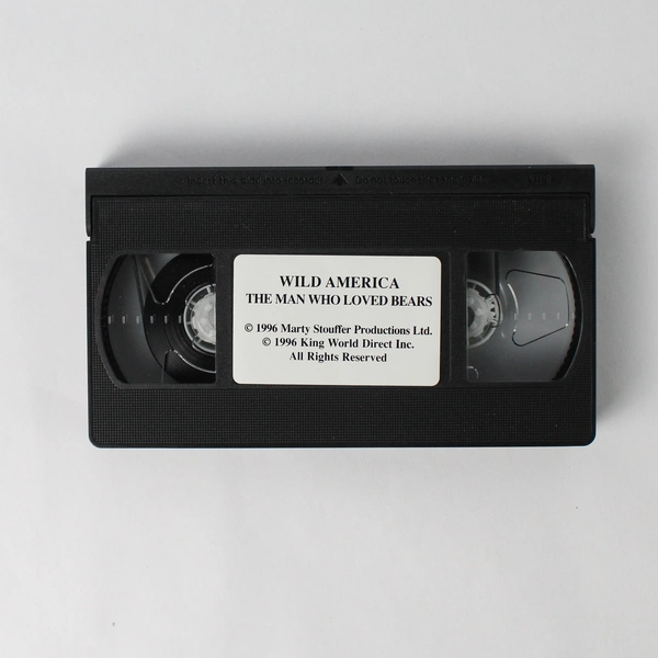 Marty Stouffer's Wild America The Man Who Loved Bears VHS Tape King World 1996