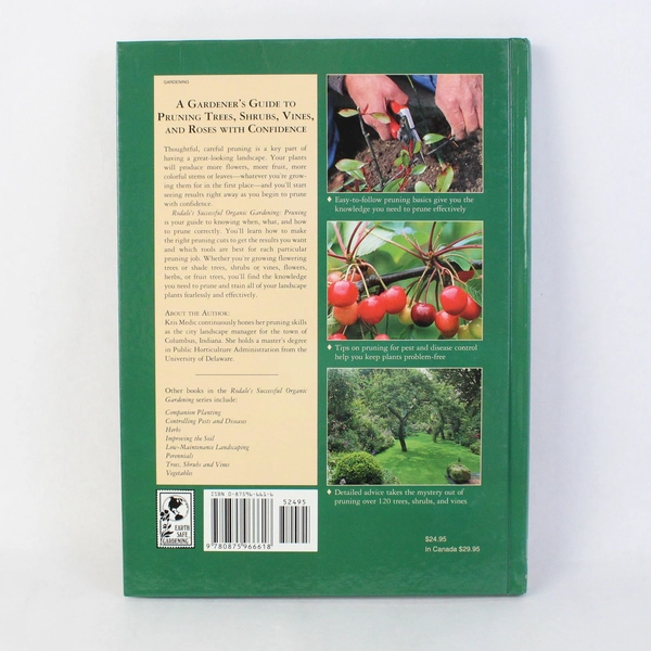 Pruning by Kris Medic 1995 Rodale Hardcover