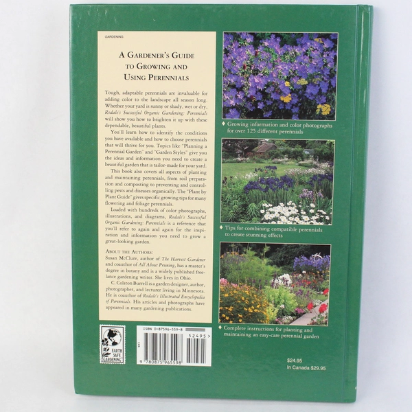 Perennials by Susan McClure 1993 Rodale Hardcover