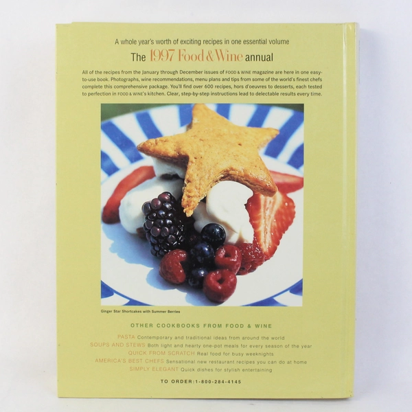 American Express 1997 Food & Wine Cookbook Hardcover