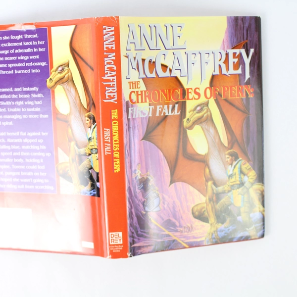 The Chronicles of Pern First Fall by Anne McCaffrey 1993 Ballantine Hardcover DJ