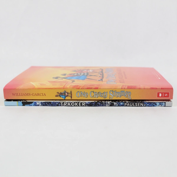 Lot of 2 Scholastic Books Young Readers Tracker One Crazy Summer Paperback