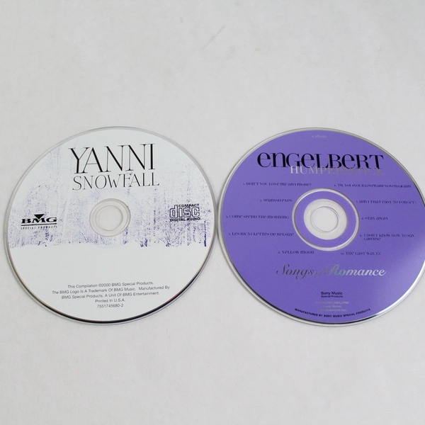 Lot Of 4 Assorted Music CDs No Jewell Cases