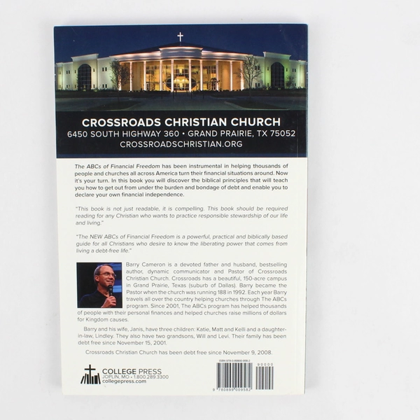 The ABC's of Financial Freedom by Barry L. Cameron 2016 Paperback