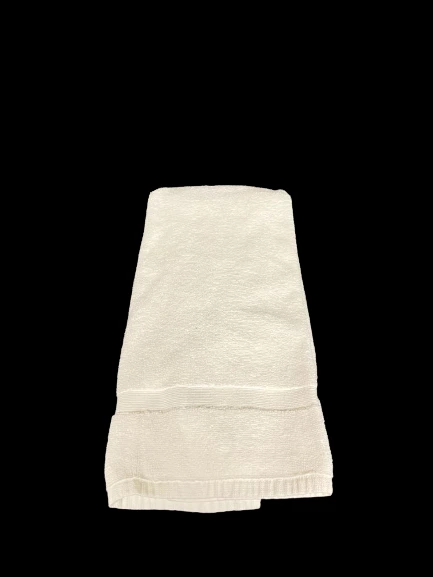 Tesino White Terry Cloth Bath Mat 100% Cotton Hotel Luxury Absorbent 23"x21.75"