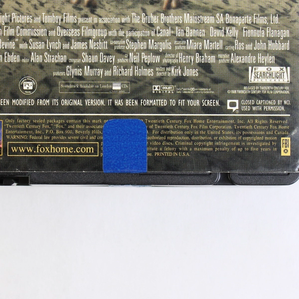 Waking Ned Devine VHS 1998 Comedy From 20th Century Fox Starring Susan Lynch