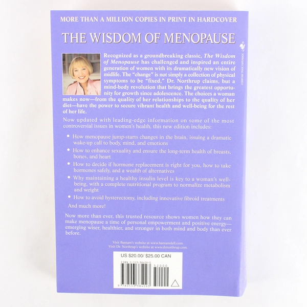 The Wisdom of Menopause by Christiane Northrup 2006 Paperback Revised Edition