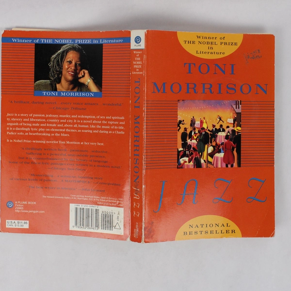 Jazz A Novel by Toni Morrison 1993 Paperback