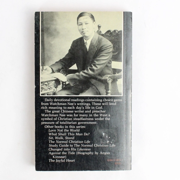 A Table in the Wilderness Daily Meditations by Watchman Nee 1981 Paperback