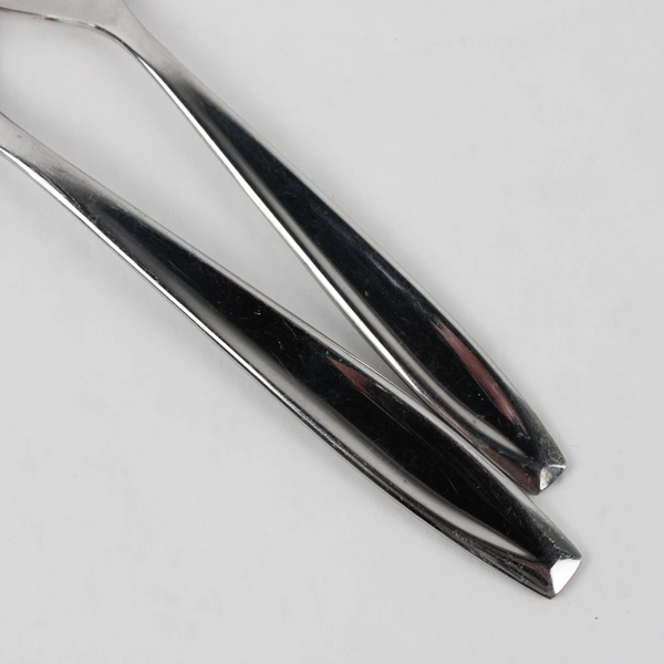 Lot Of 5 Cambridge Silver Seine (Stainless) Flatware 2 Soup Spoons 3 Teaspoons