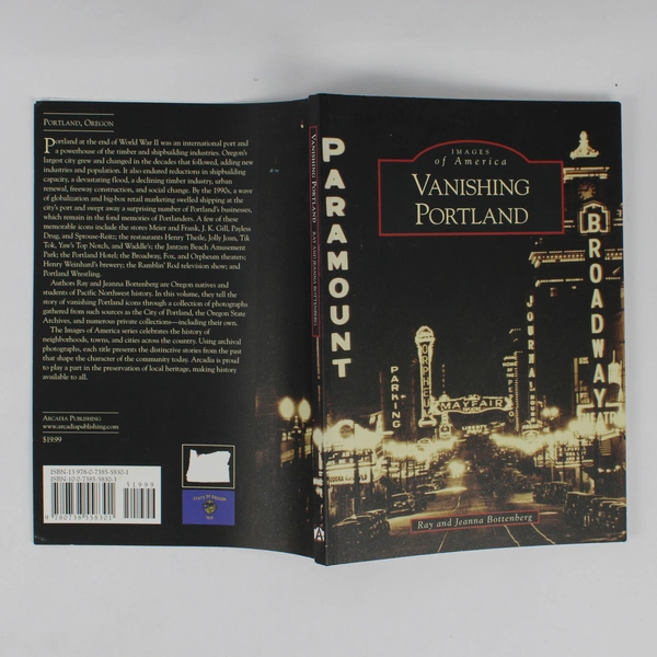 Images Of America Vanishing Portland by Ray and Jeanna Bottenberg 2008 PB