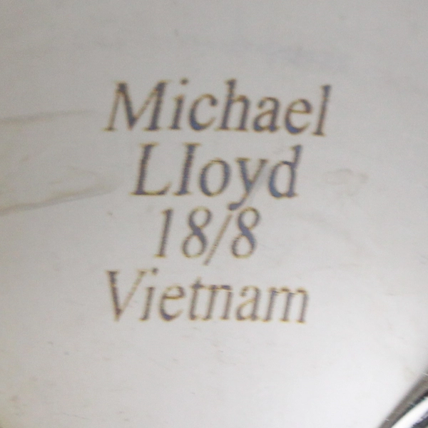 A Lot of 4 Michael Lloyd 18/8 Stainless Dinner & Salad Forks Teaspoon Soup Spoon