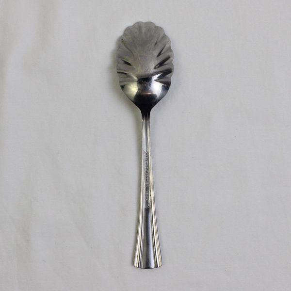 Reed & Barton Brookshire Stainless Sugar Shell Spoon 6.5 Inches