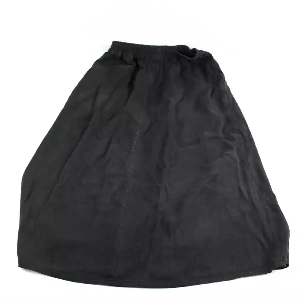 Zona Clothes Women's S Black Maxi/Midi Skirt Handmade in USA