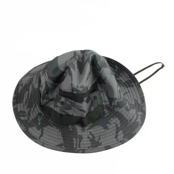 Adidas Victory III Bucket Hat Grey Six Camo Black Unisex 