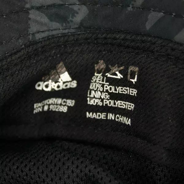 Adidas Victory III Bucket Hat Grey Six Camo Black Unisex 