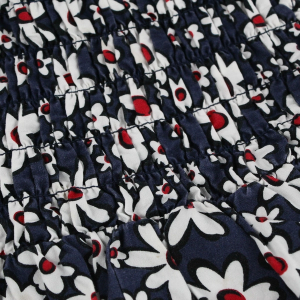 The Children’s Place Blue Floral Dress Jumper Size 4T Snaps