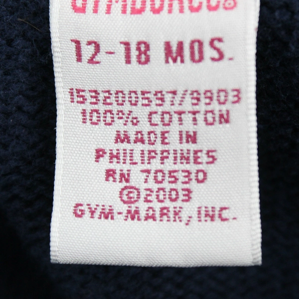 Gymboree Full Zip Hooded Sweater Navy Blue Whale Pattern Size 12-18 Months