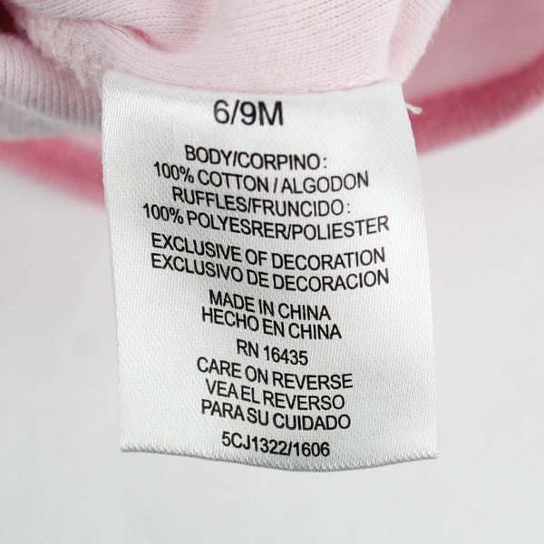 Nannette Pink Long Sleeve Bodysuit w/ Owl Blue Tutu Infant Girls 6/9 Months