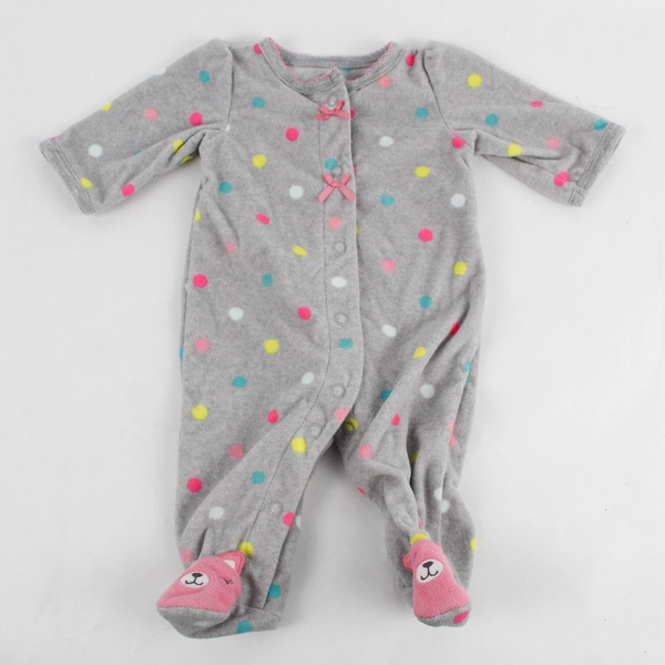 Lot of 3 Carter's One Piece Bodysuits Girl's Size Newborn