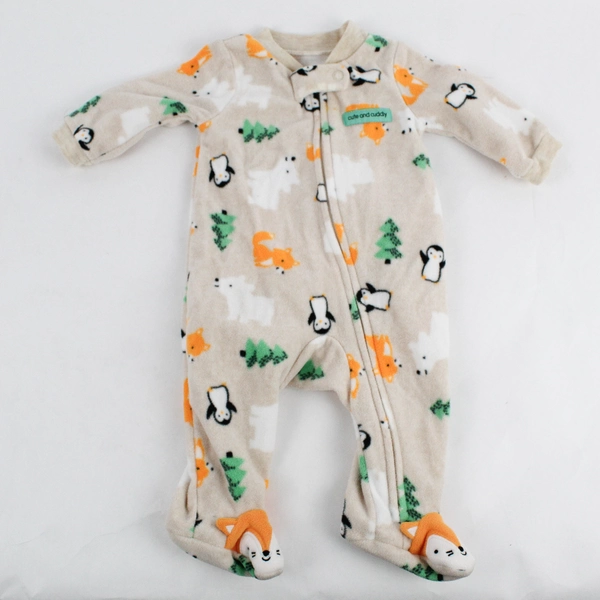 Lot of 3 Carter's One Piece Bodysuits Girl's Size Newborn