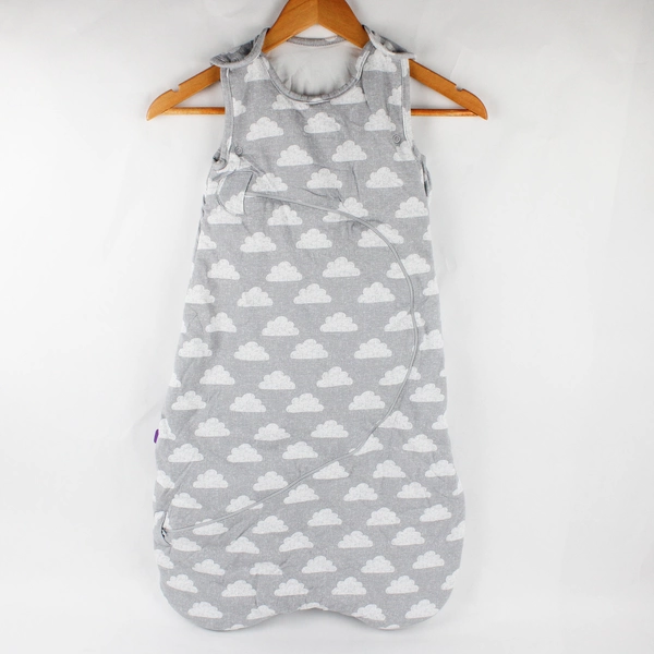 Snuz Snuzpouch Cloud Nine Gray Baby Sleep Bag Cloud Pattern 6-18 Months