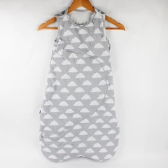 Snuz Snuzpouch Cloud Nine Gray Baby Sleep Bag Cloud Pattern 6-18 Months