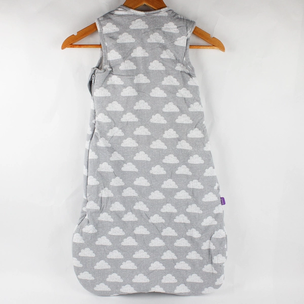 Snuz Snuzpouch Cloud Nine Gray Baby Sleep Bag Cloud Pattern 6-18 Months
