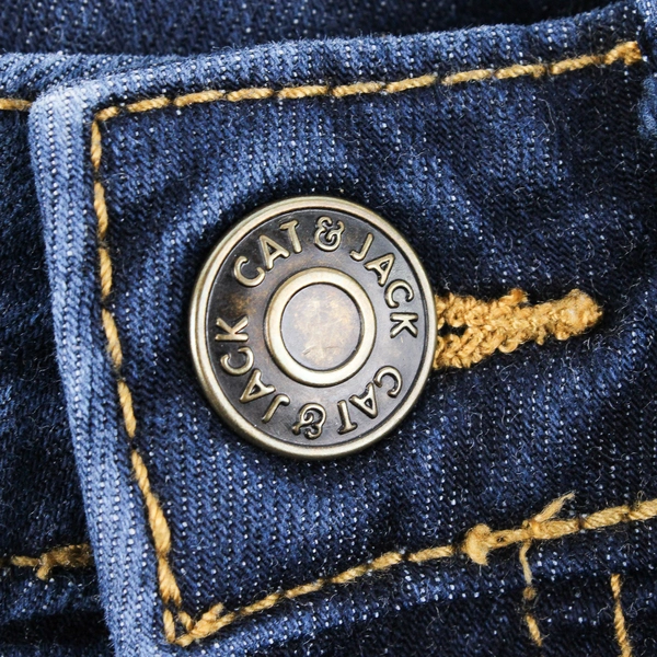 Cat & Jack Blue Denim Super Stretch Pants Jeans Girls Size 4