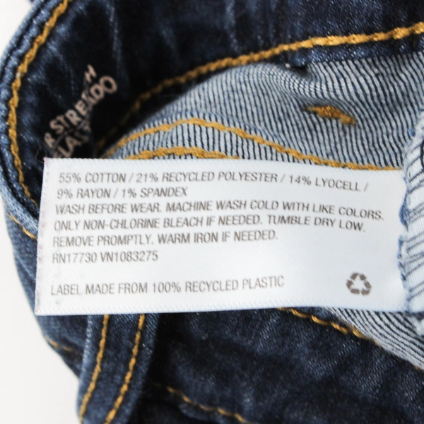 Cat & Jack Blue Denim Super Stretch Pants Jeans Girls Size 4