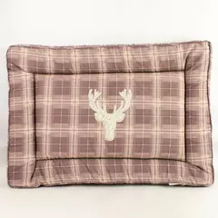 Paws Indian Red Padded Pet Bed Deer
