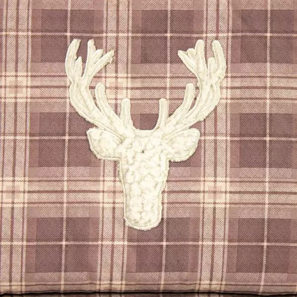 Paws Indian Red Padded Pet Bed Deer