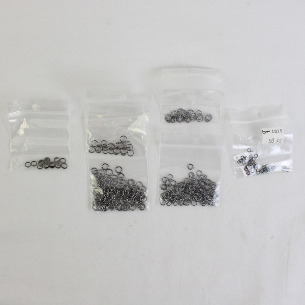 Compartmented Box of Jewelry Making Clasps