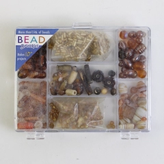 Box Of Assorted Jewelry-Making Glass Beads Bead Boutique
