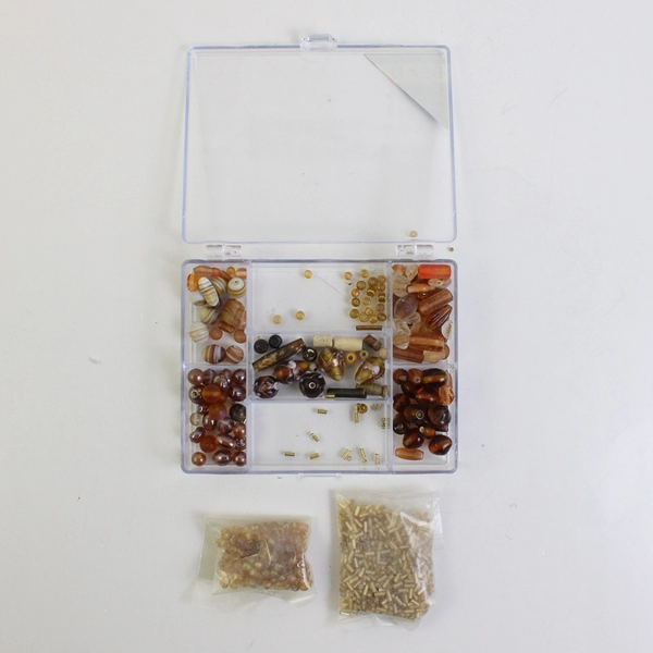 Box Of Assorted Jewelry-Making Glass Beads Bead Boutique